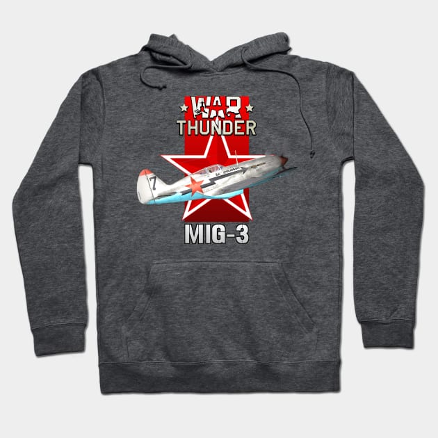 Mikoyan-Gurevich MiG-3 Hoodie by MilMerchant